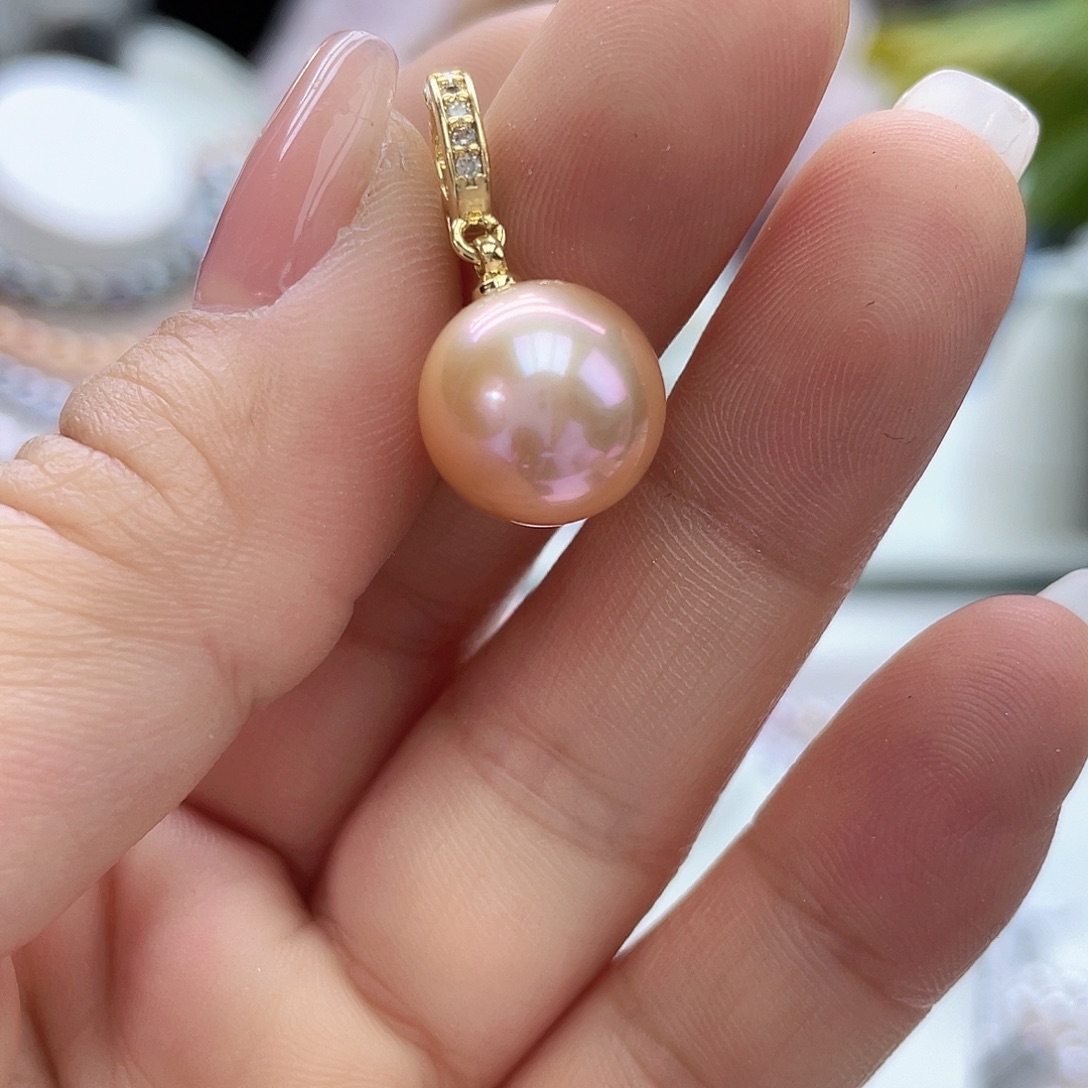 淡水珍珠吊坠(不含链)未镶嵌