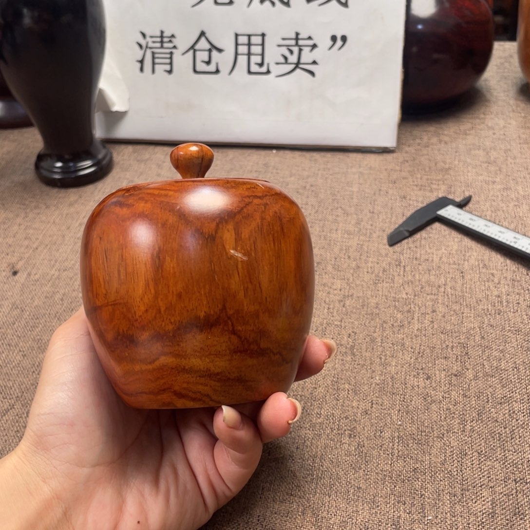 黄花梨/降香黄檀新料罐子