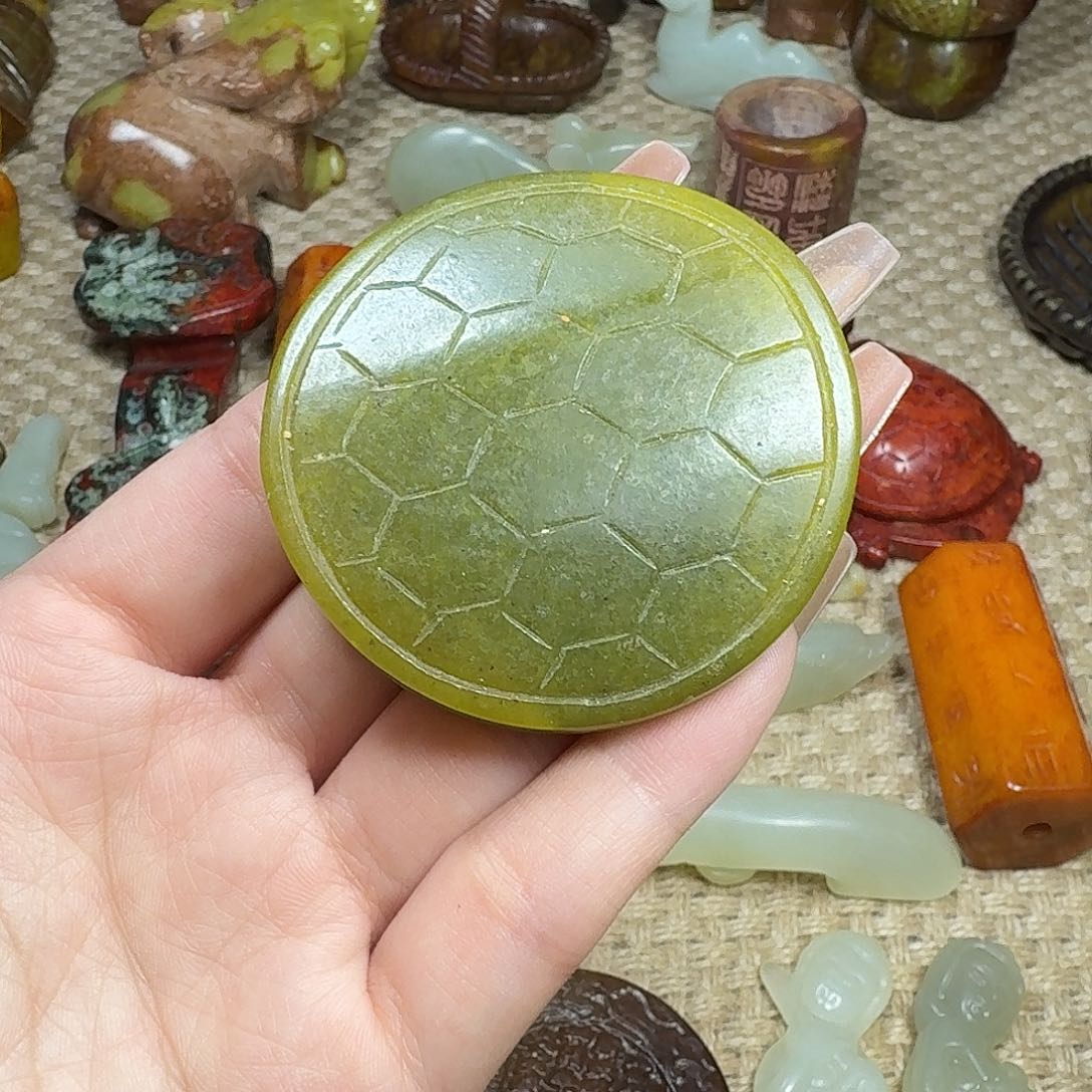 白玉菩提吊坠挂件