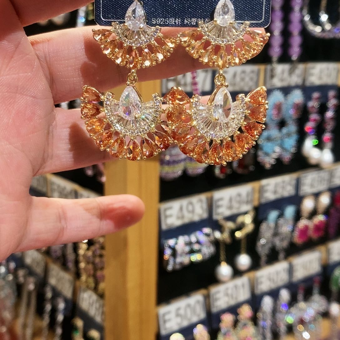 【闪购商品】纯铜925银锆石