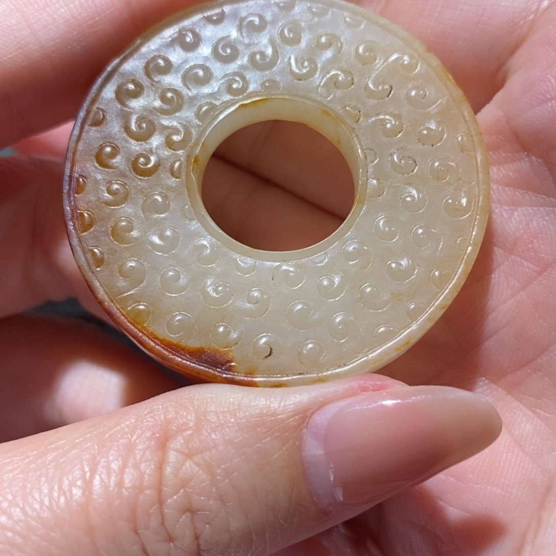 和田玉珠子未镶嵌闲***清