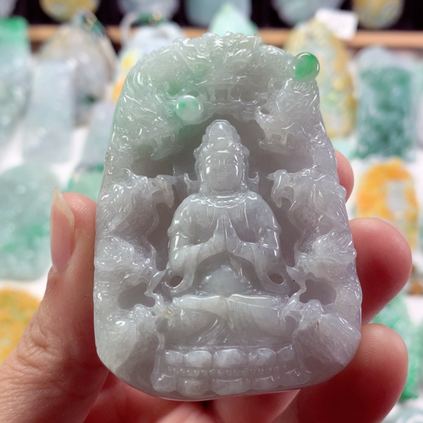 【闪购商品】翡翠吊坠(不含链)未镶嵌