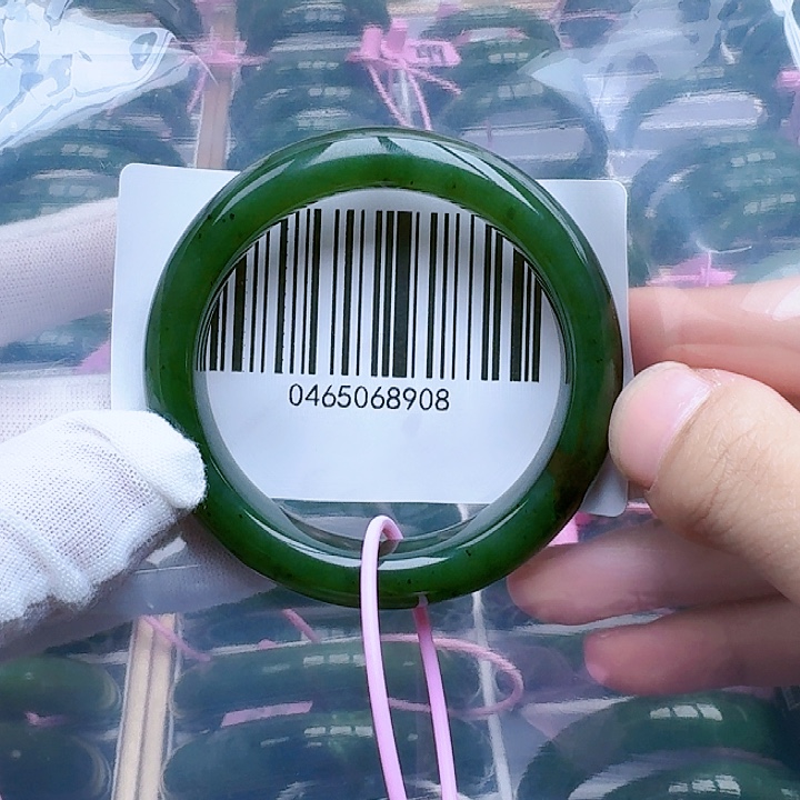 和田玉（碧玉）未镶嵌手镯5253