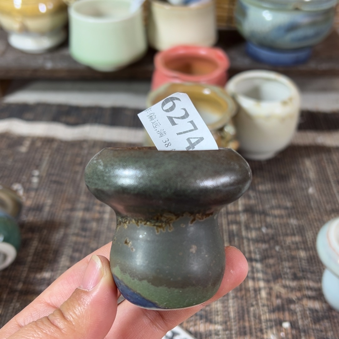 陶瓷景德镇手工花盆