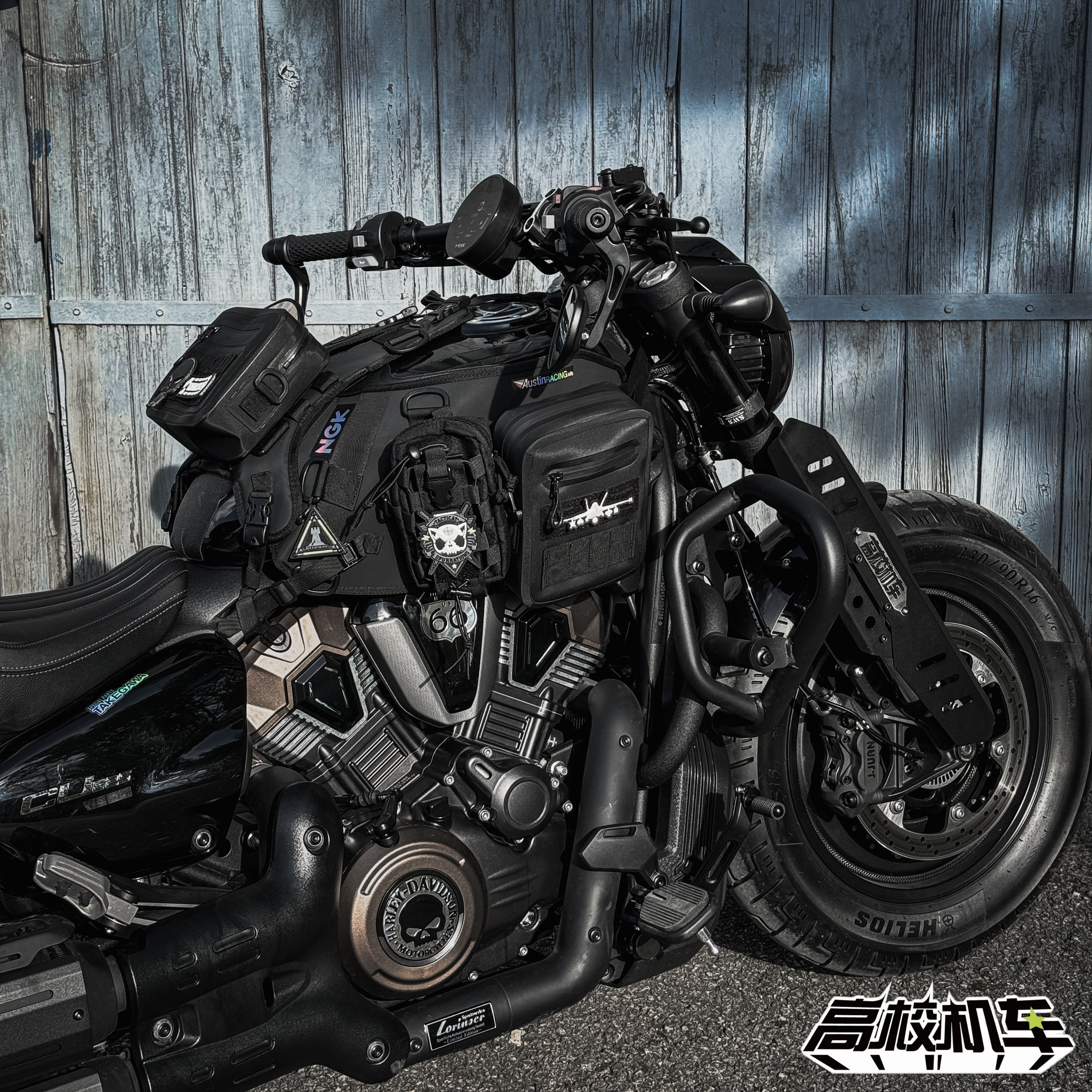 CU625机车马甲/边箱-全套战术装备-战术巡航套组