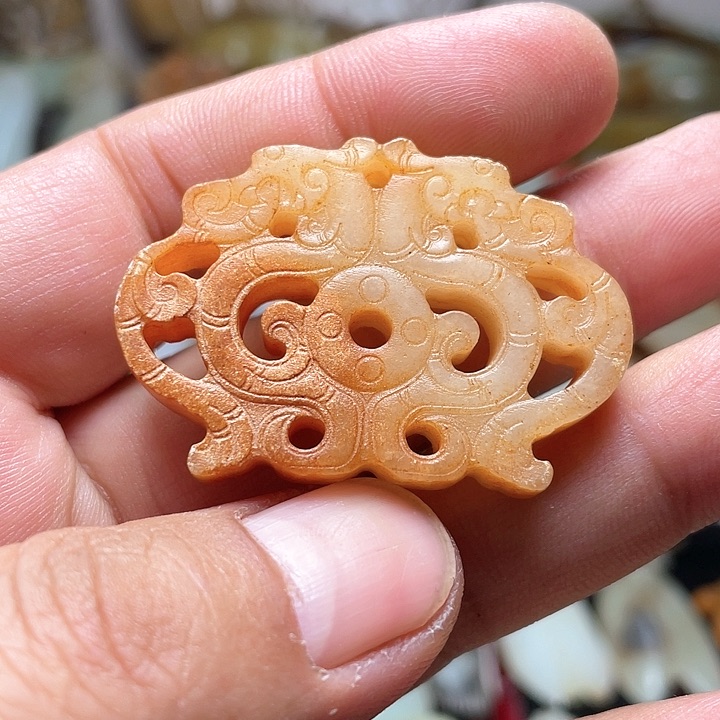 和田玉挂件未镶嵌