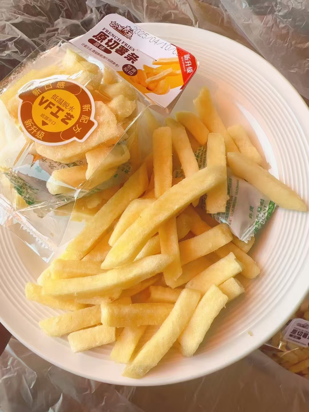 原切薯条低温脱水土豆条嘎嘣脆