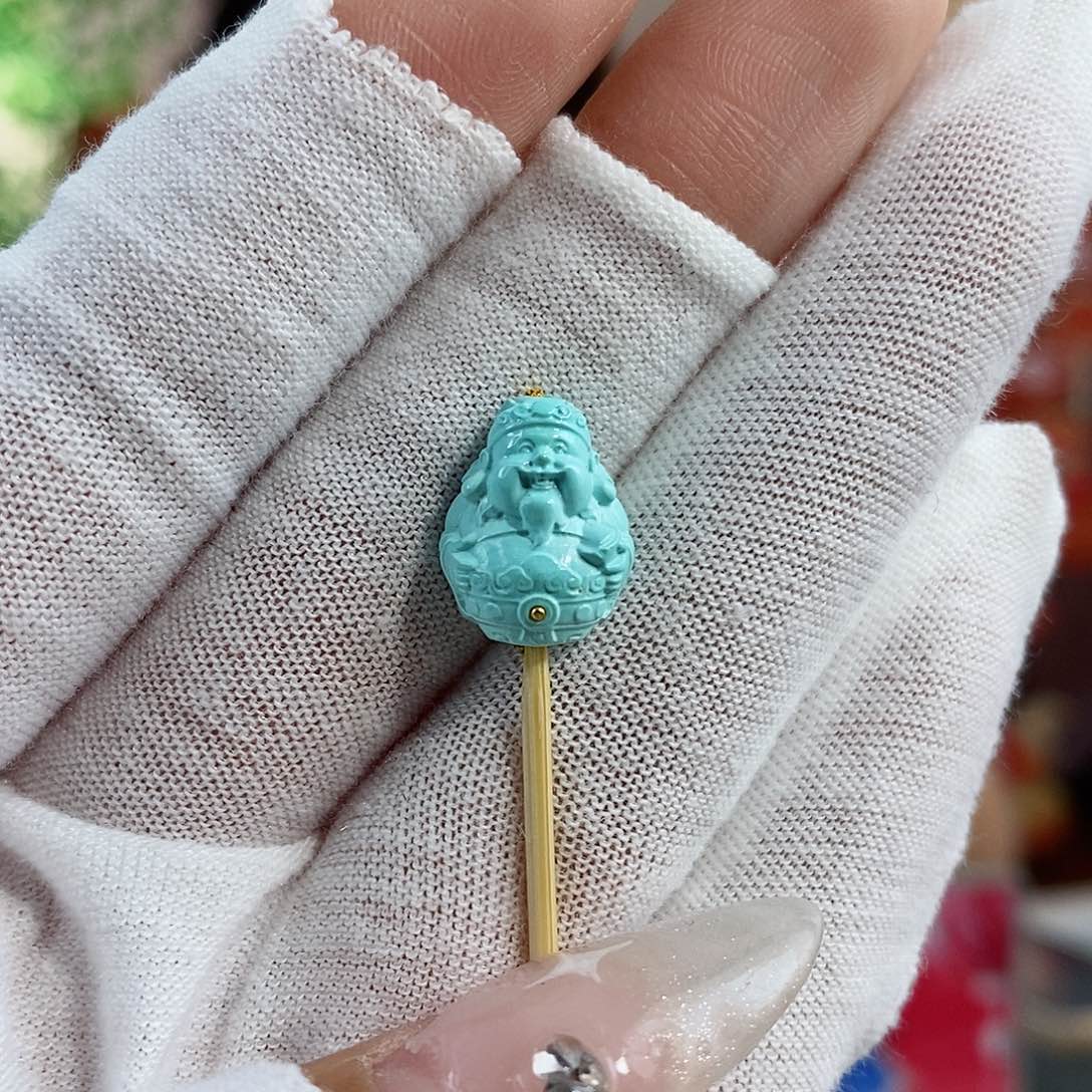 绿松石珠宝奇石未镶嵌