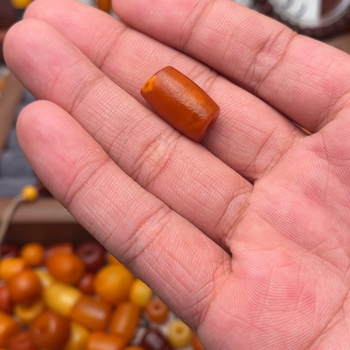 最***贝琥珀未镶嵌裸石蜜蜡马蹄