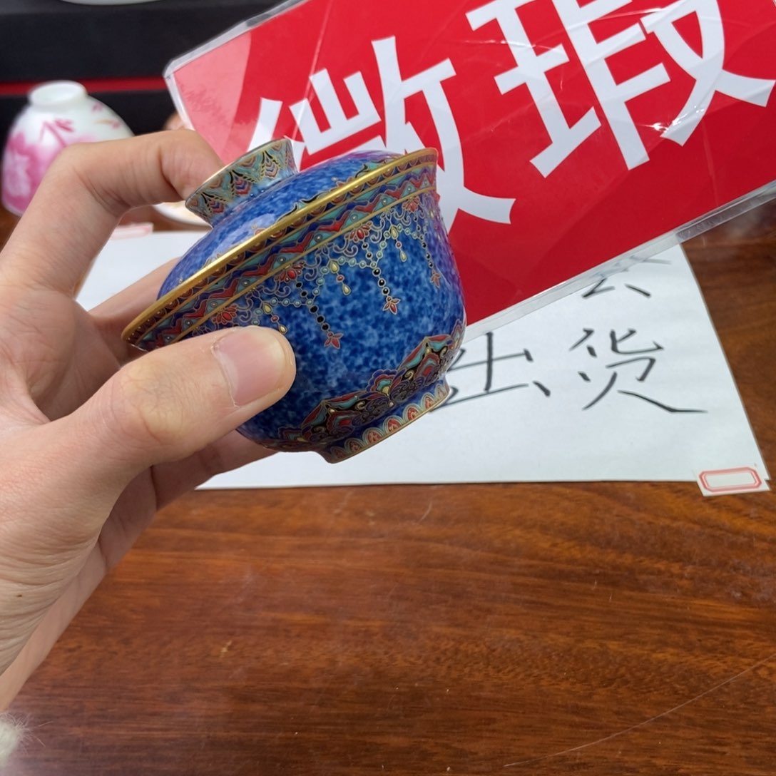 杯景德镇手绘陶瓷艺术