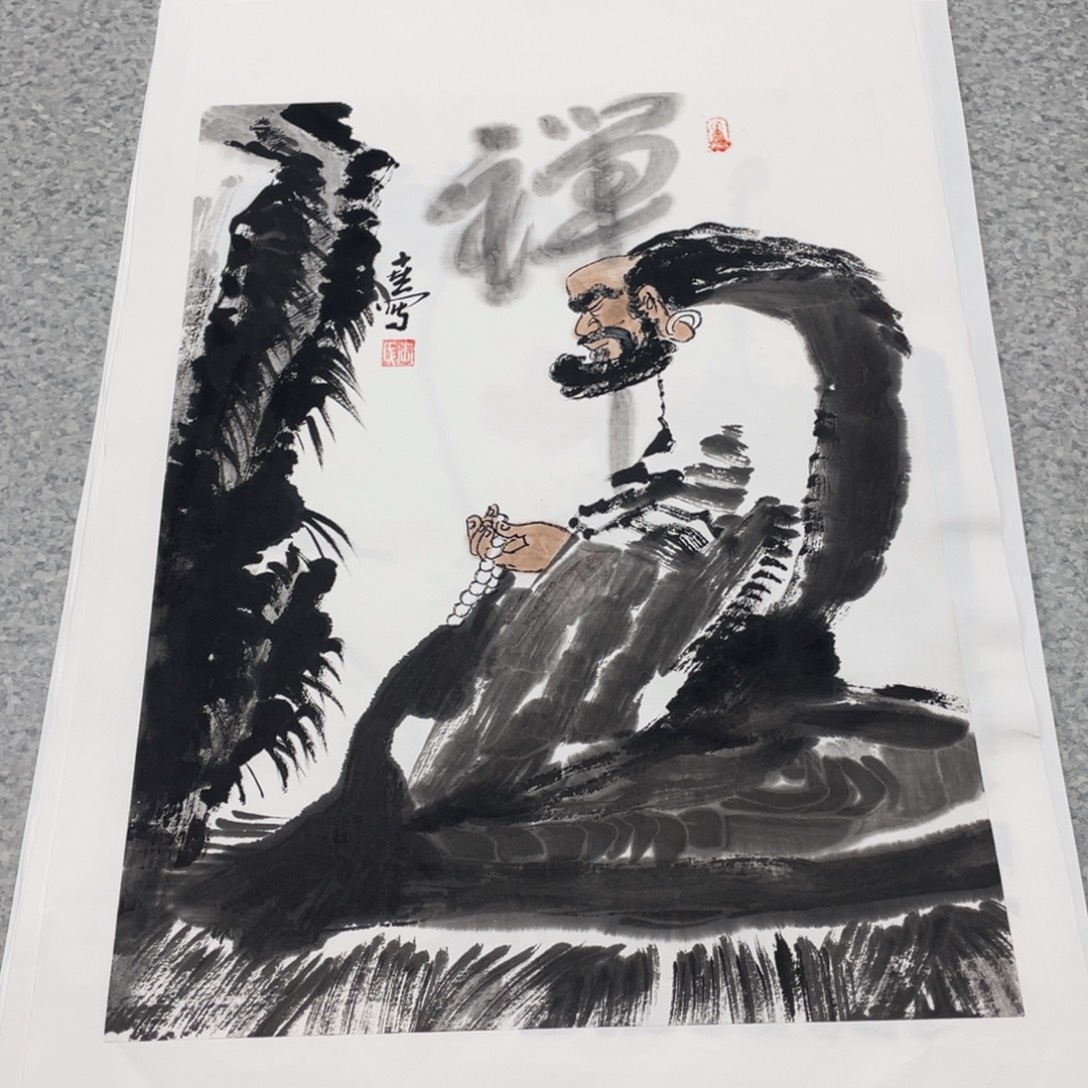 国画1.4平尺国画作品