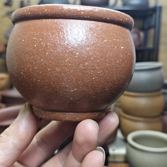 紫砂茶杯紫砂主人杯子弹