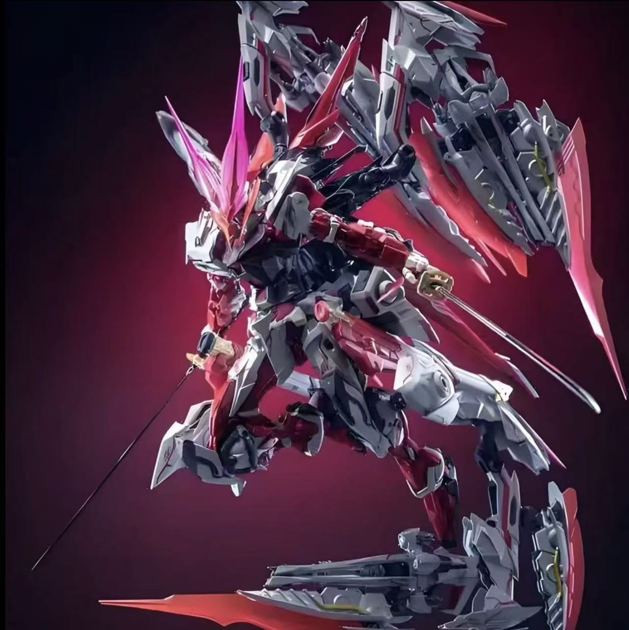 高达PG菲尼克斯完美独角兽强袭自由能天使MB红龙异端拼接积木手办