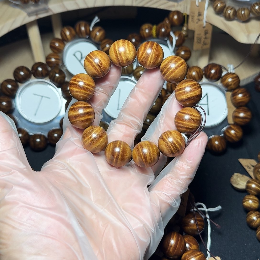 楠木（金丝楠）手串/手链立体西瓜