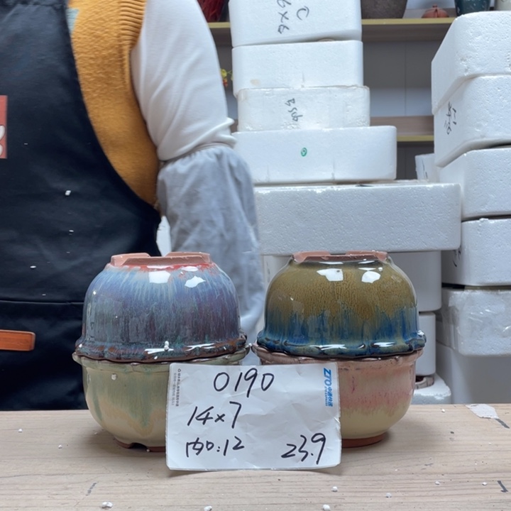 粗陶多肉花盆微瑕190