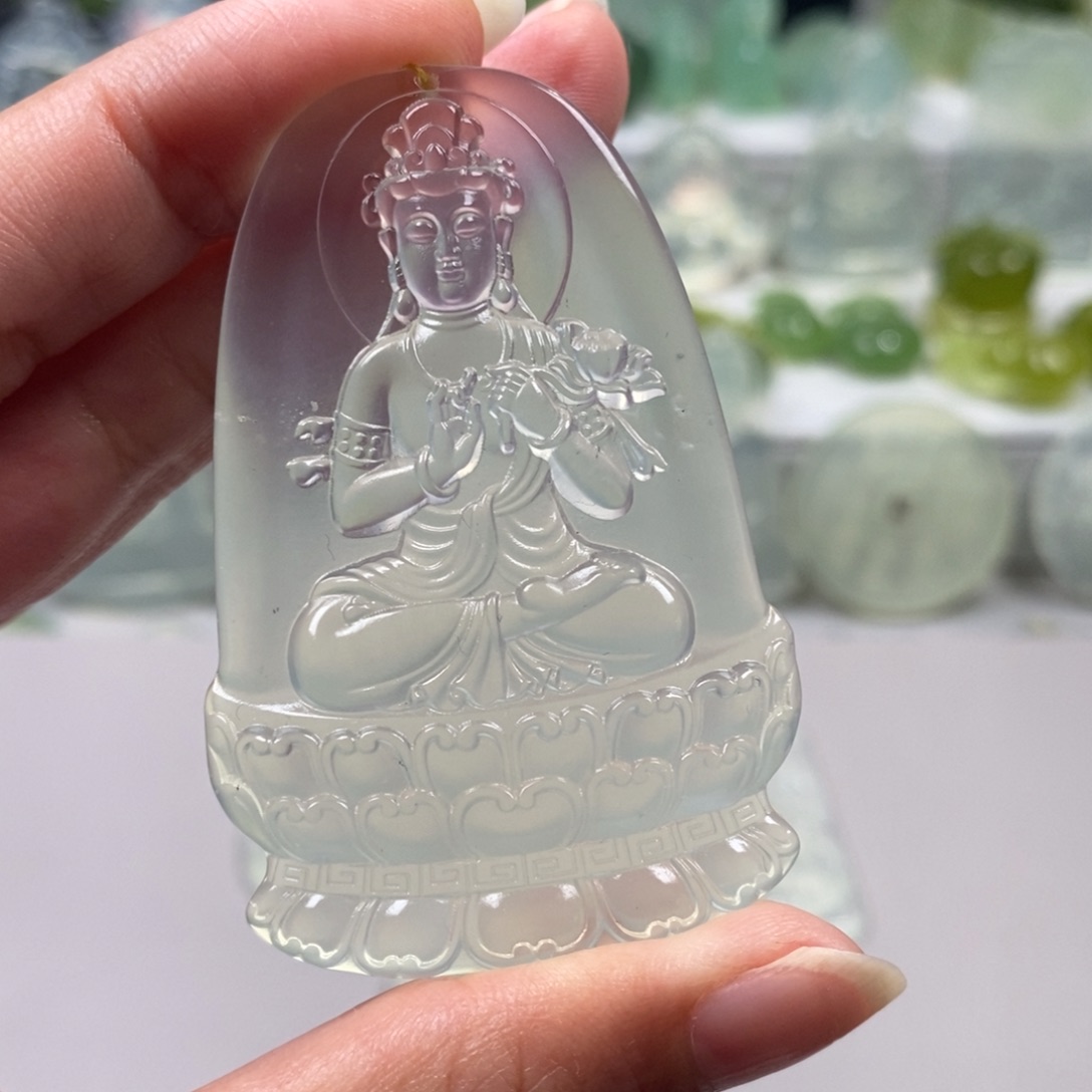 传***说蛇纹石玉未镶嵌颈饰