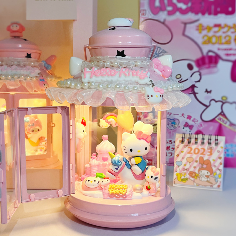 HelloKitty夜灯凯蒂猫摆件高级感礼盒送儿童十岁女孩生日礼物女生