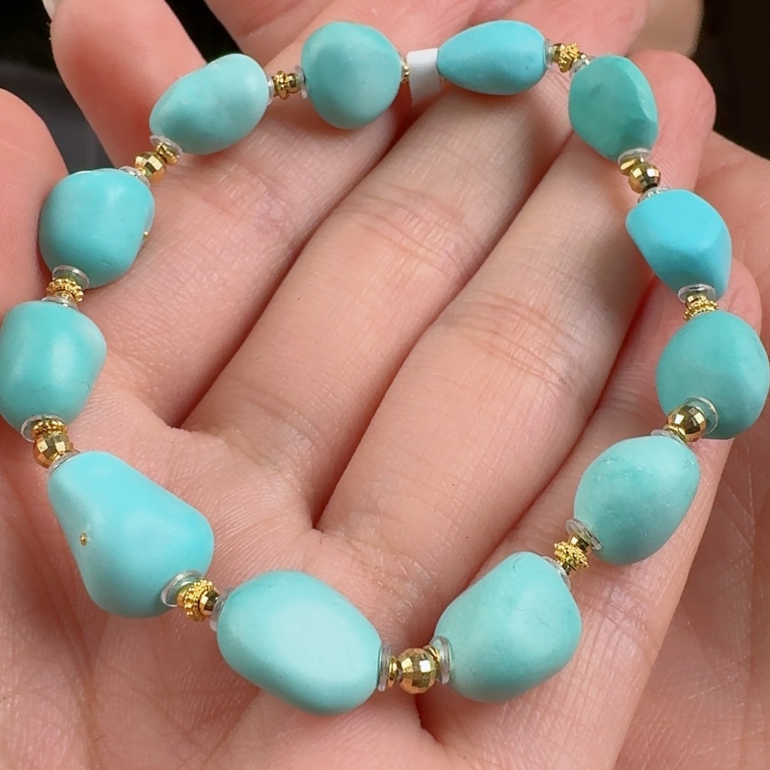 绿松石珠宝奇石未镶嵌