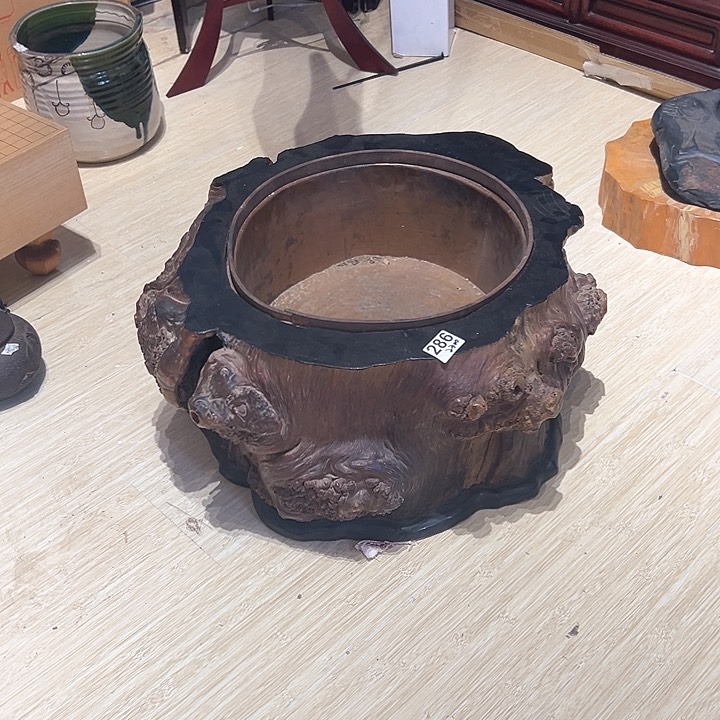 木中古工艺品摆件