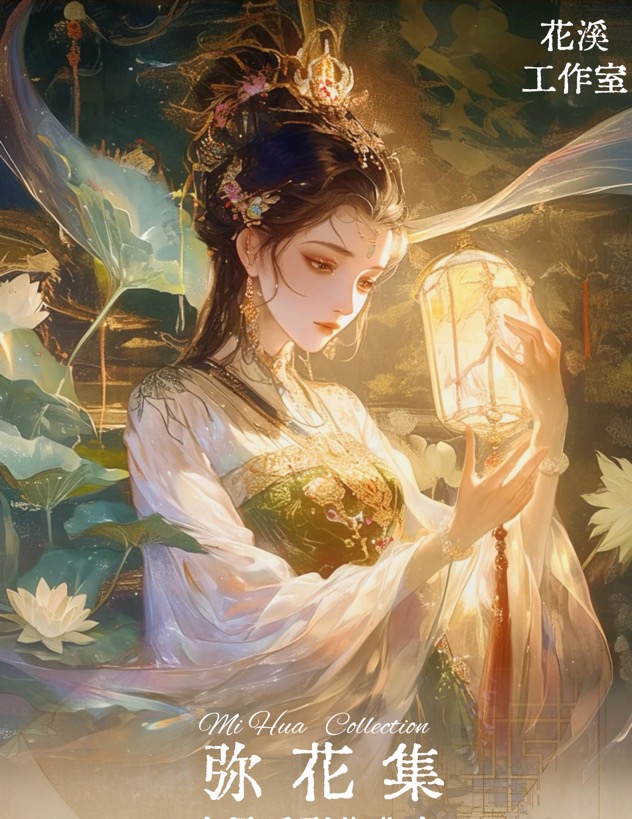 小野【拆盒】花溪手绘《弥花集》收藏卡牌 默认代拆