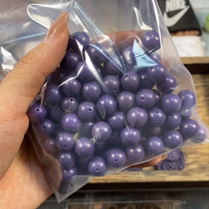 泥塑紫罗兰1.2微瑕合香香包约90克