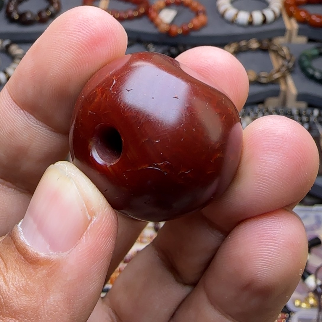 玛瑙/玉髓单未镶嵌h****~