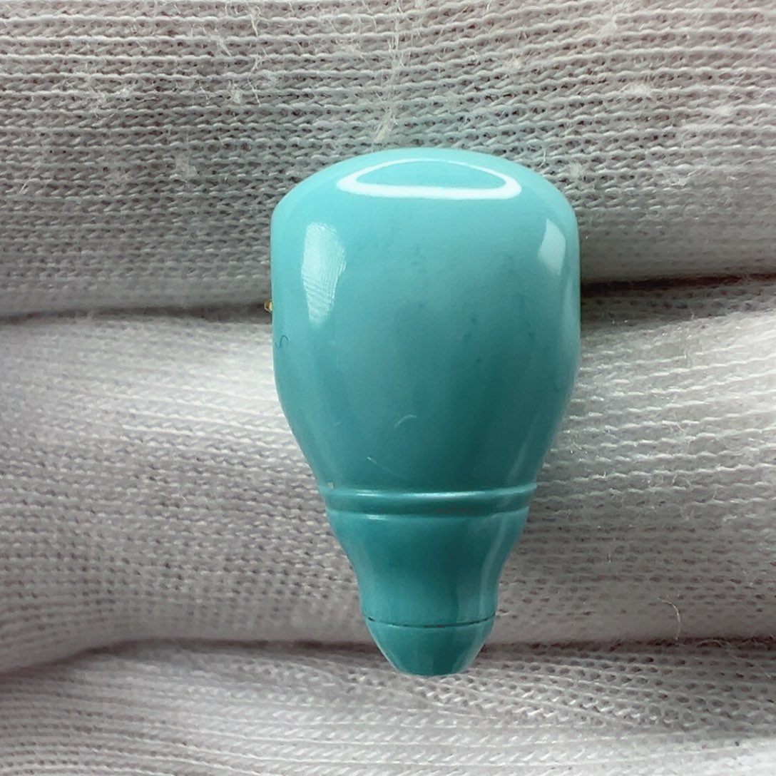 绿松石未镶嵌三通10.4