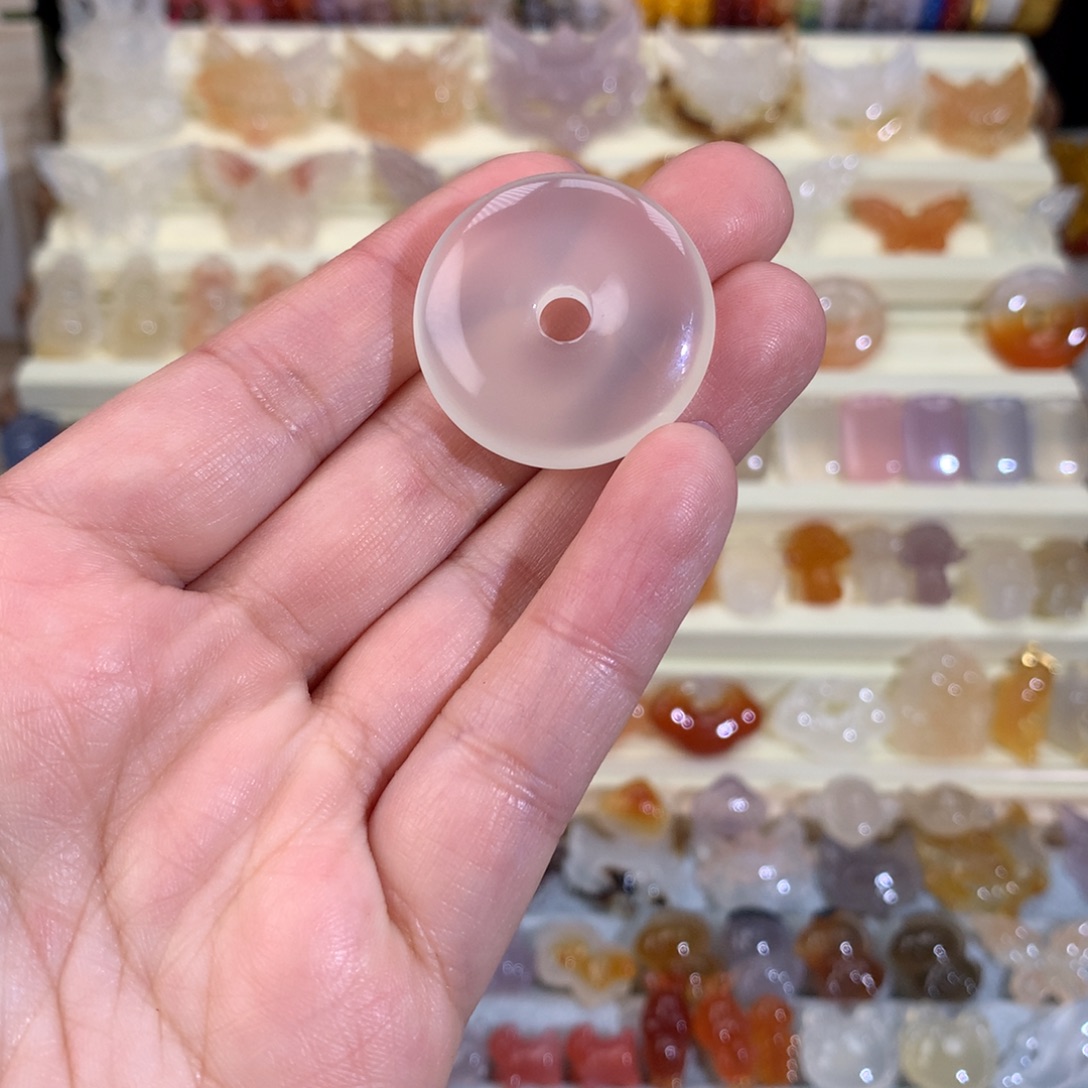 玛瑙/玉髓合金颈饰