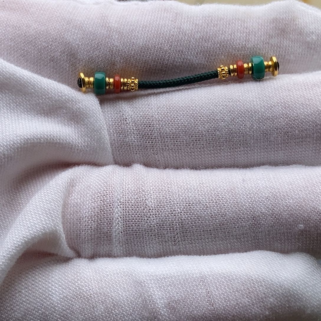 绿松石18K金镶嵌绿松石配饰h