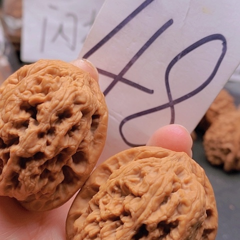 吊坠桃核42将军榜58克