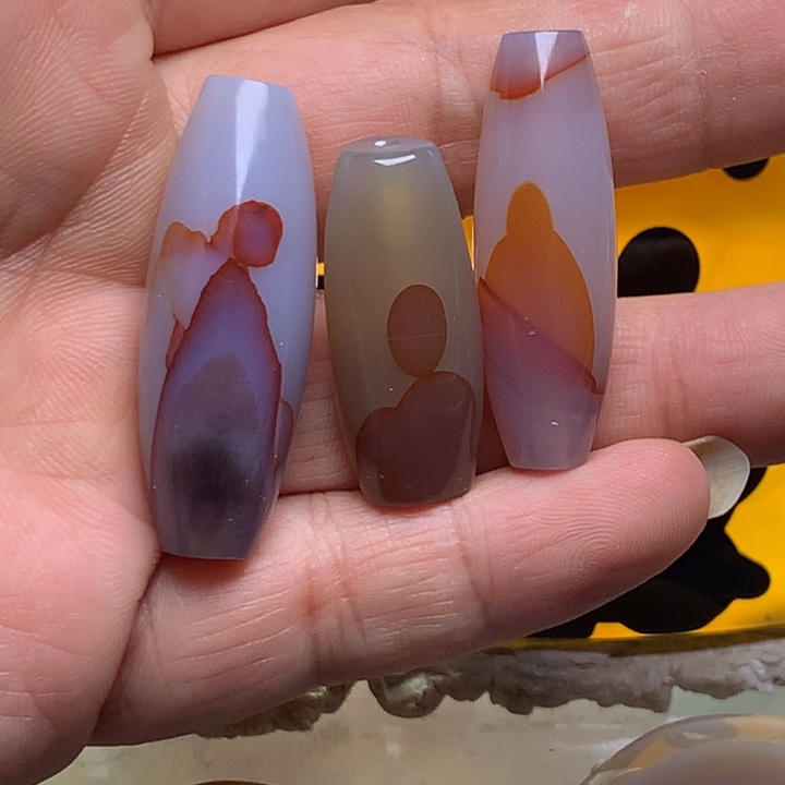 玛瑙/玉髓颈饰未镶嵌131