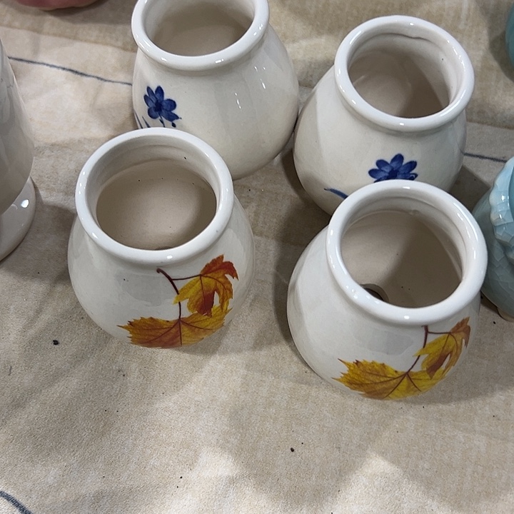 微瑕陶瓷花盆满9.9发