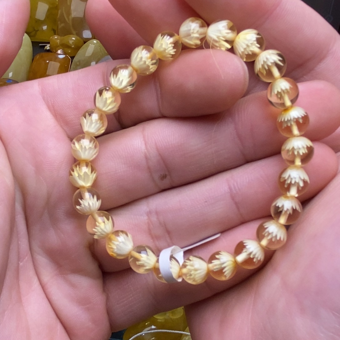 琥珀未镶嵌裸石蜜蜡