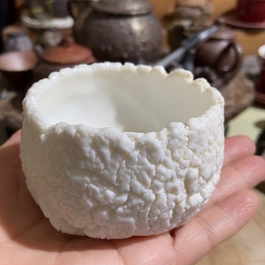 杯柴烧裸烧手作品