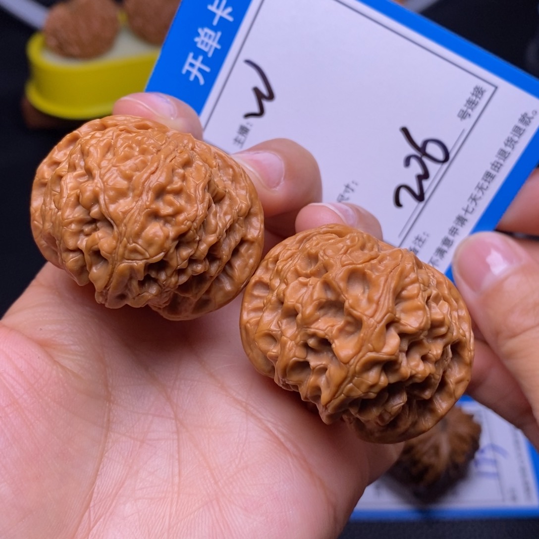文玩核桃把件43苹果园206