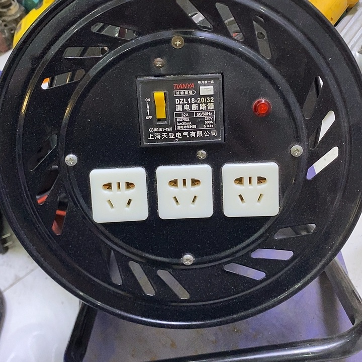 可绕50米左右电缆线缆盘绕线盘收线卷线盘收线 金属空盘