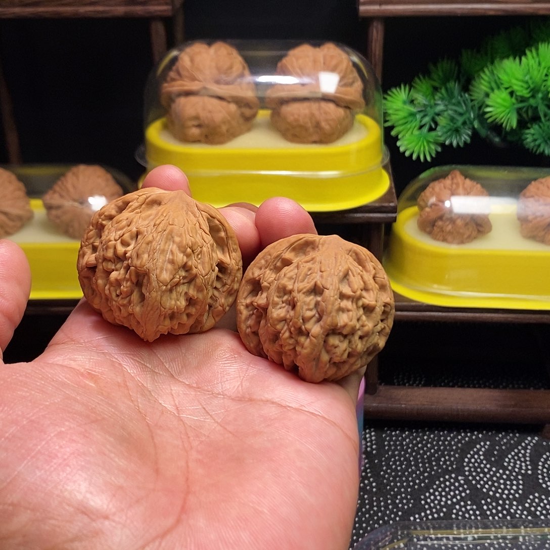 把件文玩核桃虎头