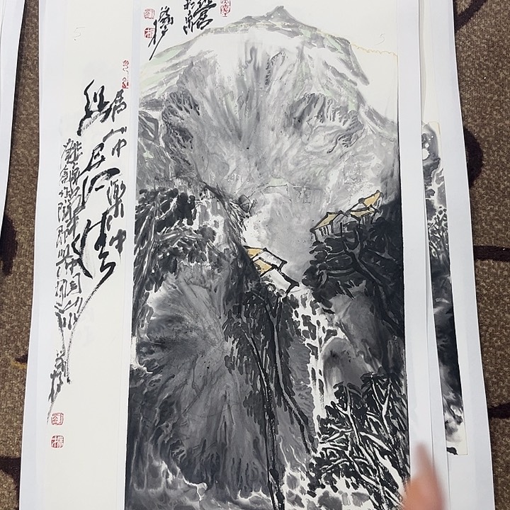 国画抖*刘广才老师老师老师