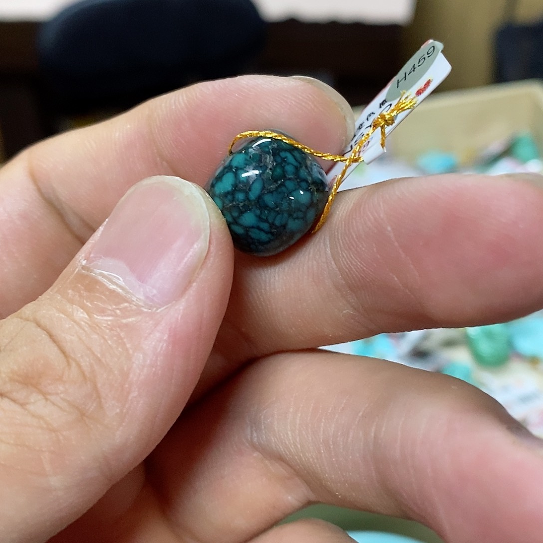 未镶嵌绿松石珠宝奇石