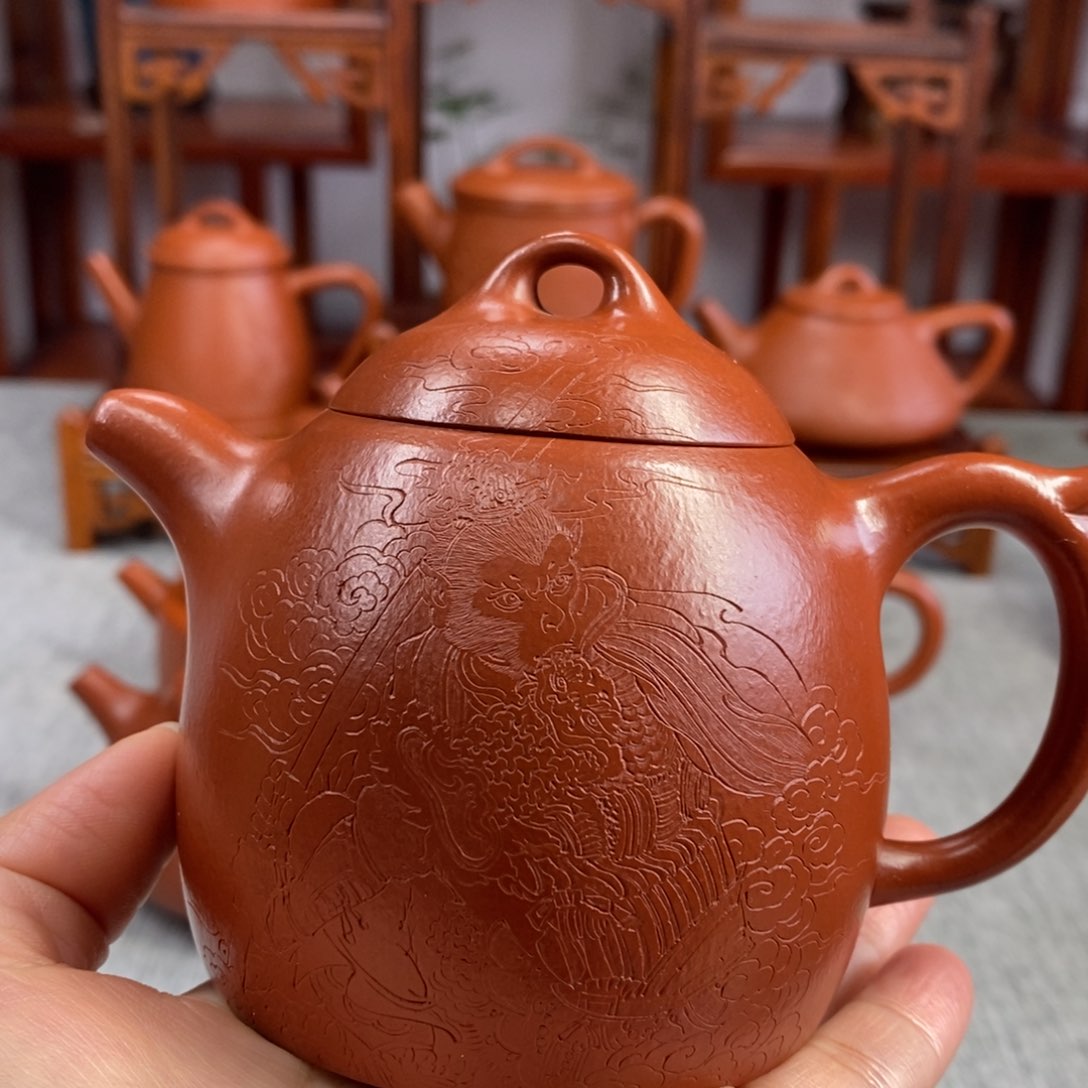 紫砂茶壶情*哥210毫升全手工