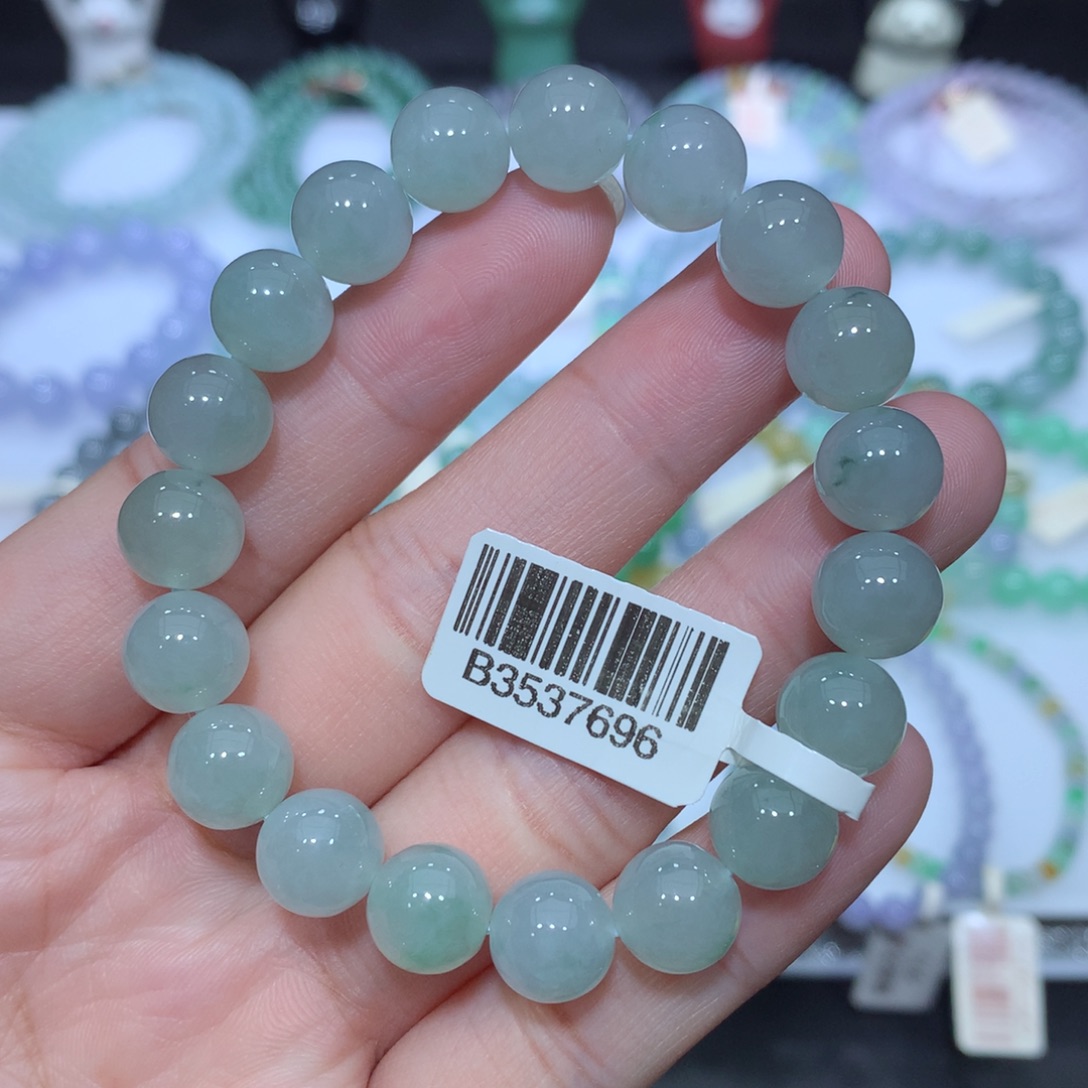 翡翠未镶嵌手串天然