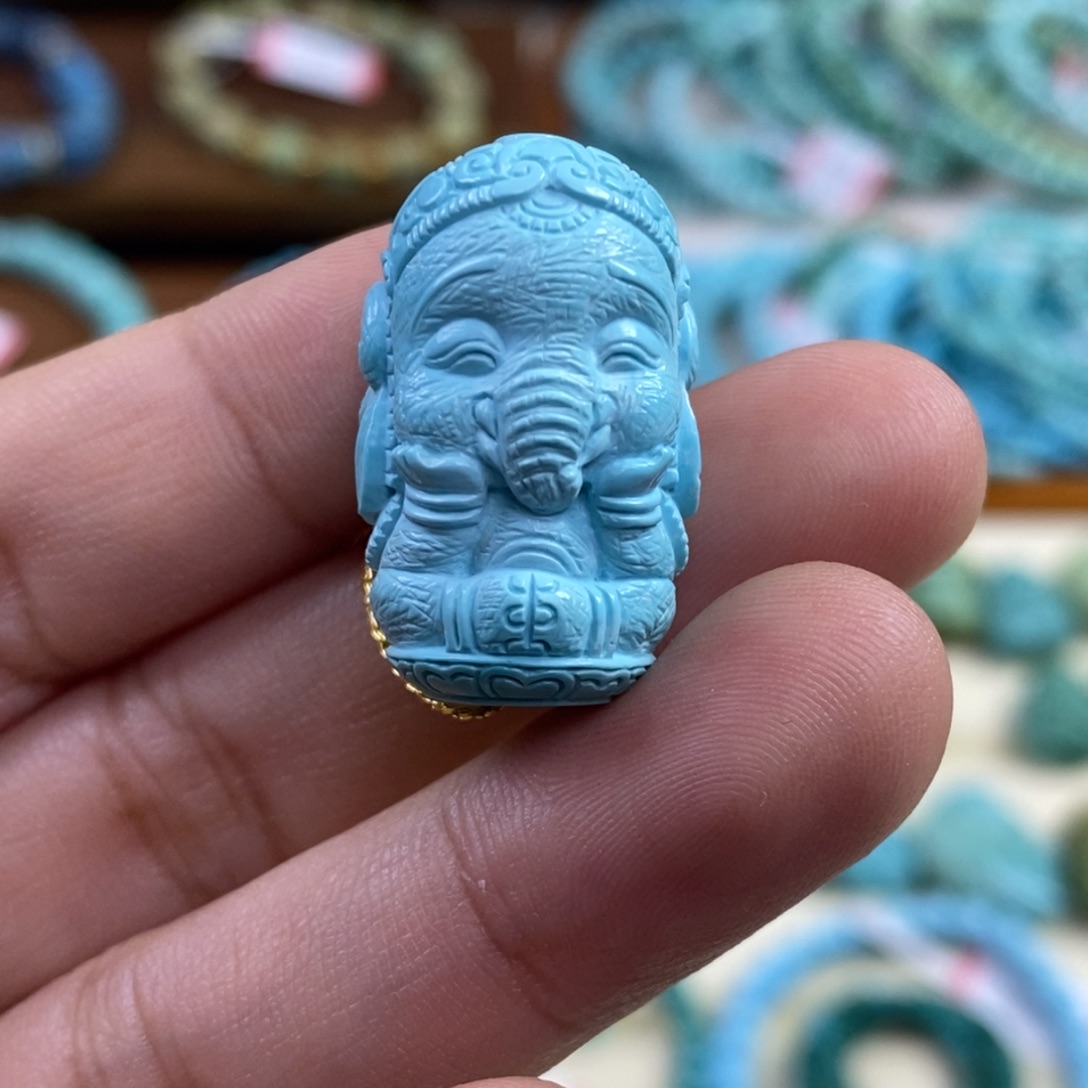 绿松石未镶嵌配饰