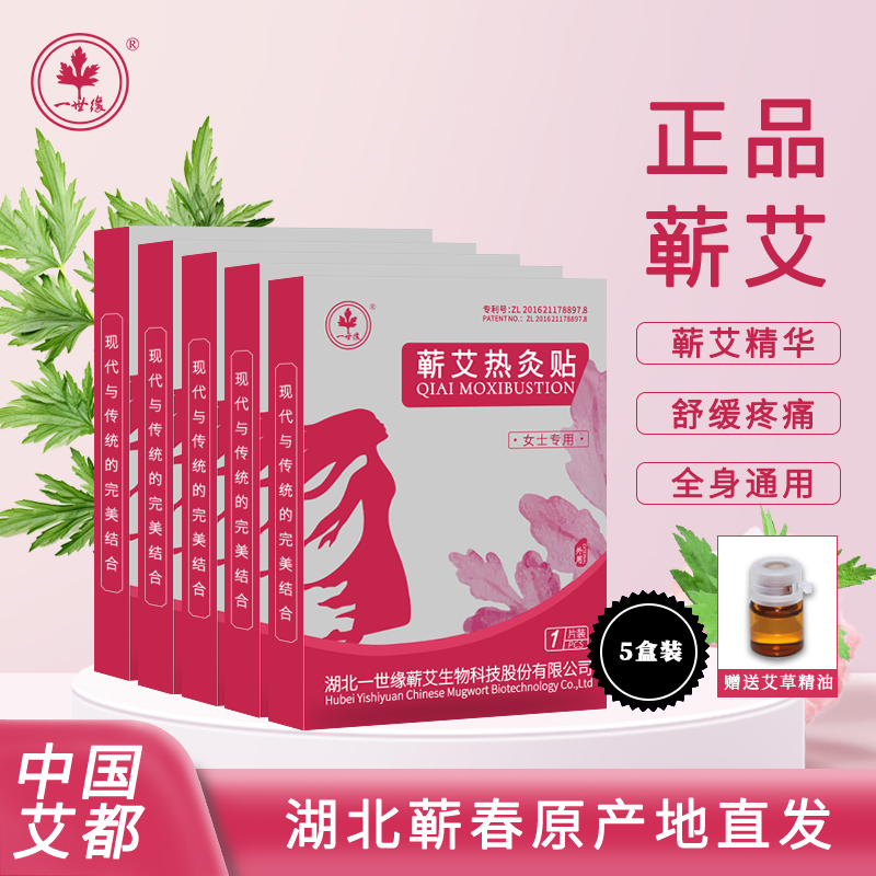 一世缘蕲艾女士贴2贴/盒*5 盒