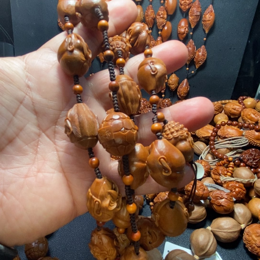 橄榄核手串/手链大**哈橄榄核十八罗汉纯手工假一赔四