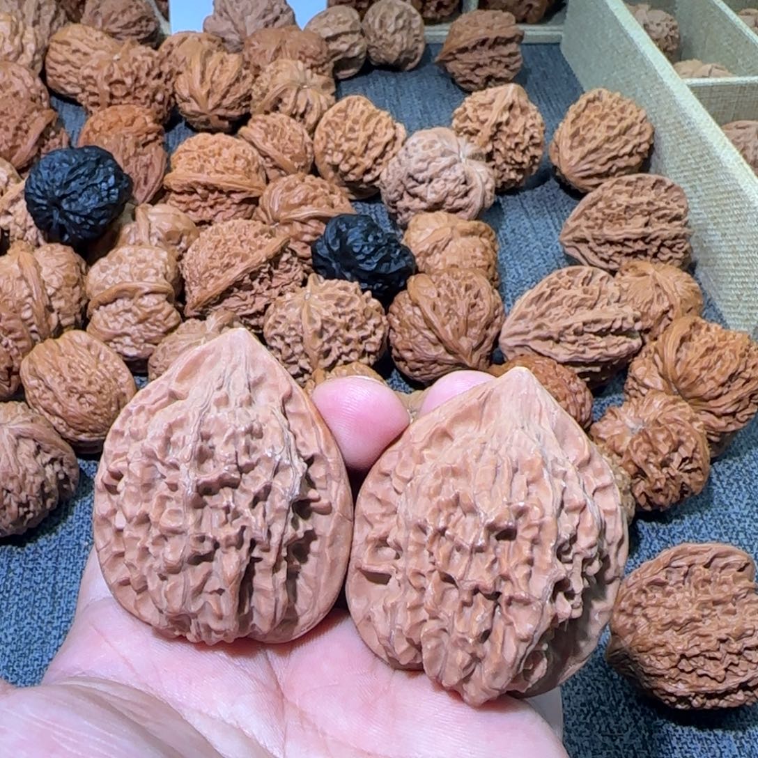 把件文玩核桃43全品官帽