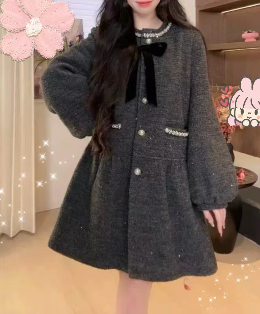 冬季新款 小香风 加棉外套