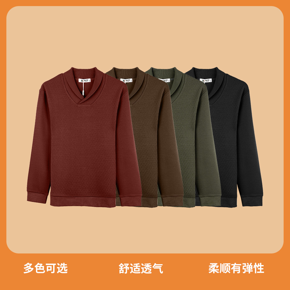 秋冬新款男士时尚百搭连帽休闲卫衣(D13)