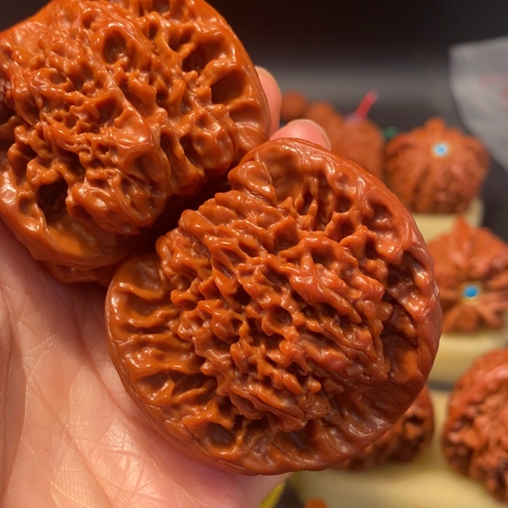 沉***金吊坠猴头核桃工艺核桃