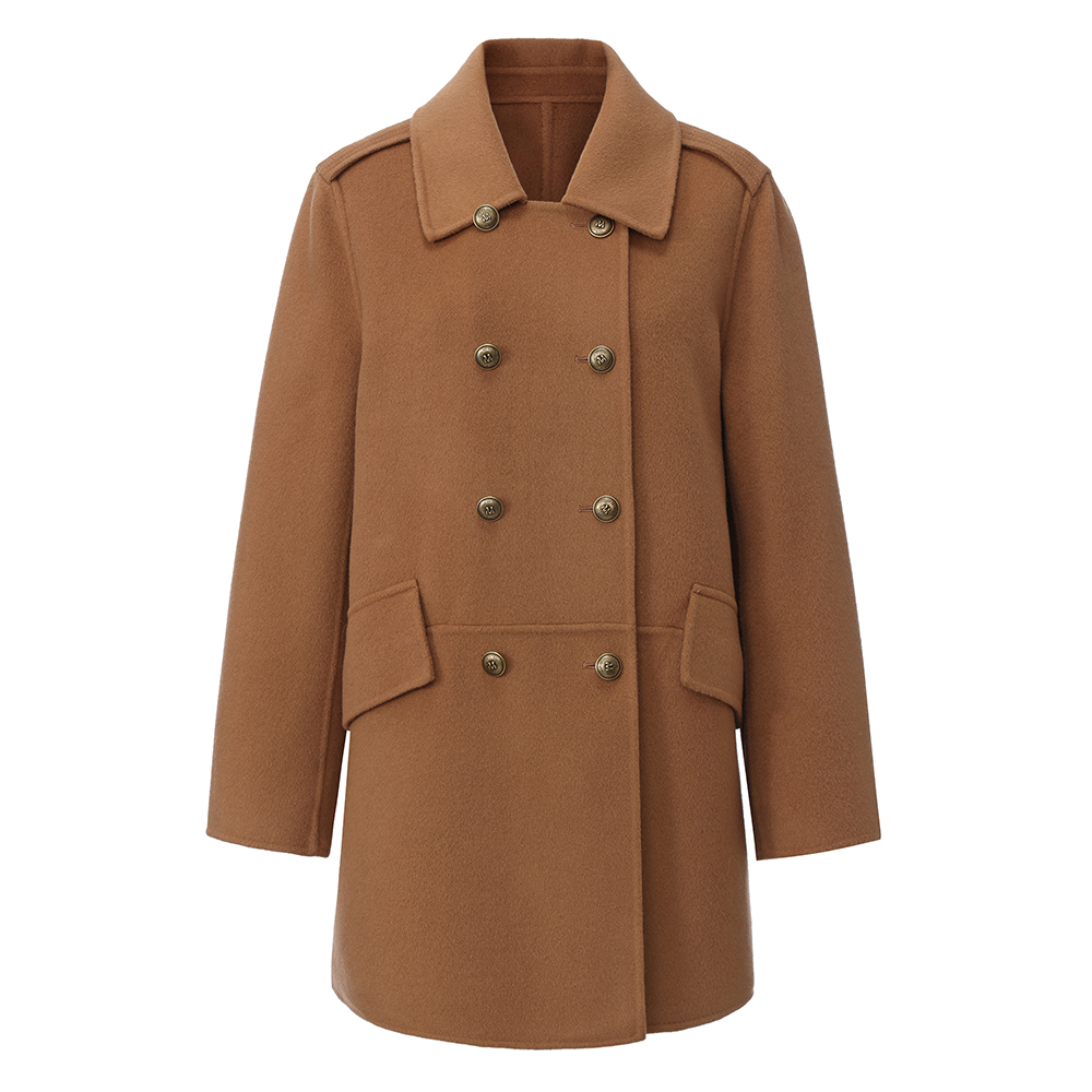 2025秋冬新款双面呢大衣外套65S099