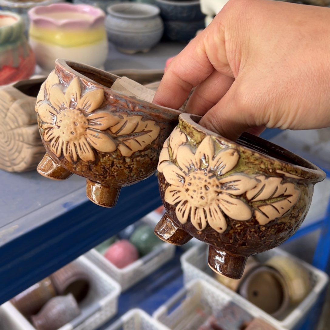 陶瓷陶瓷多肉花盆@@105